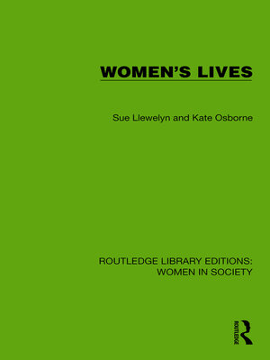 cover image of Women's Lives